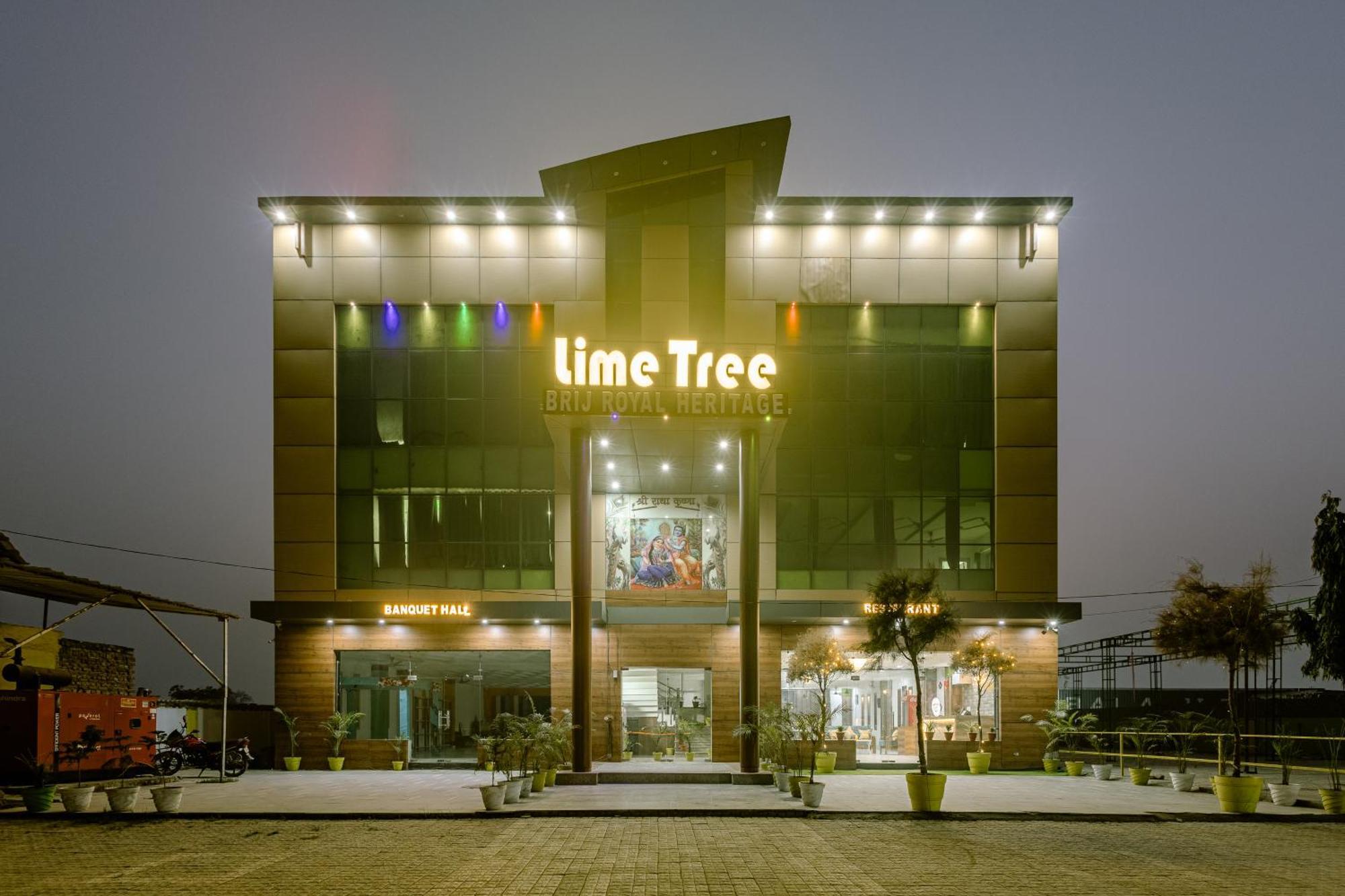 Lime Tree Hotel And Banquet Vrindāvan Esterno foto